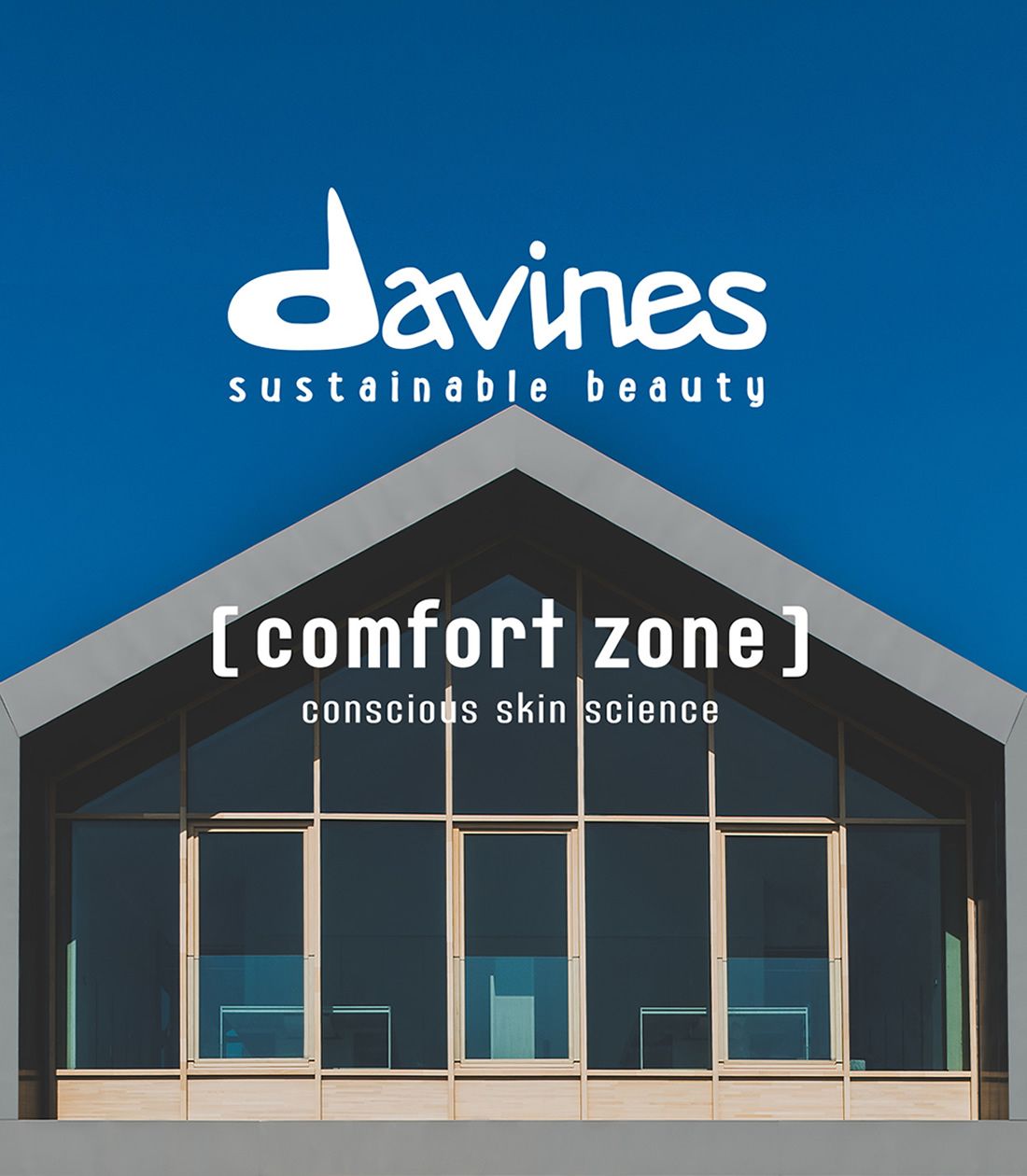 Davines and Comfort Zone Welcome Visual